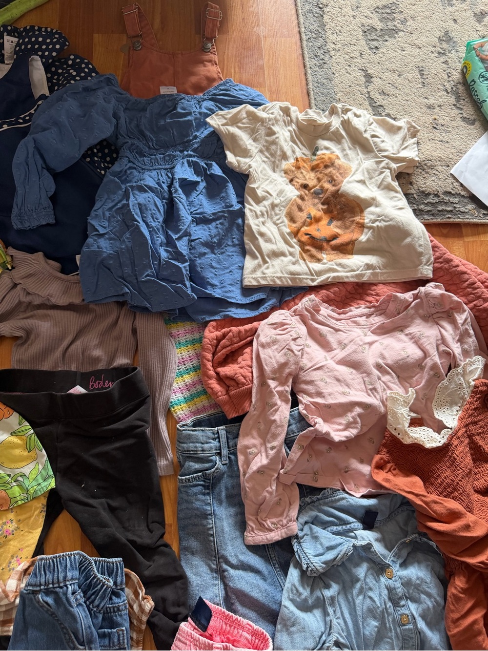 Big Lot of 3T Girls Clothing, Mostly Fall - Picture 7 of 7